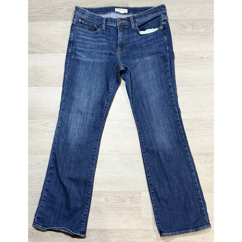 Lucky Brand Sweet Mid Rise Bootcut Jeans Women's 10/30 A Blue Medium Wash Denim